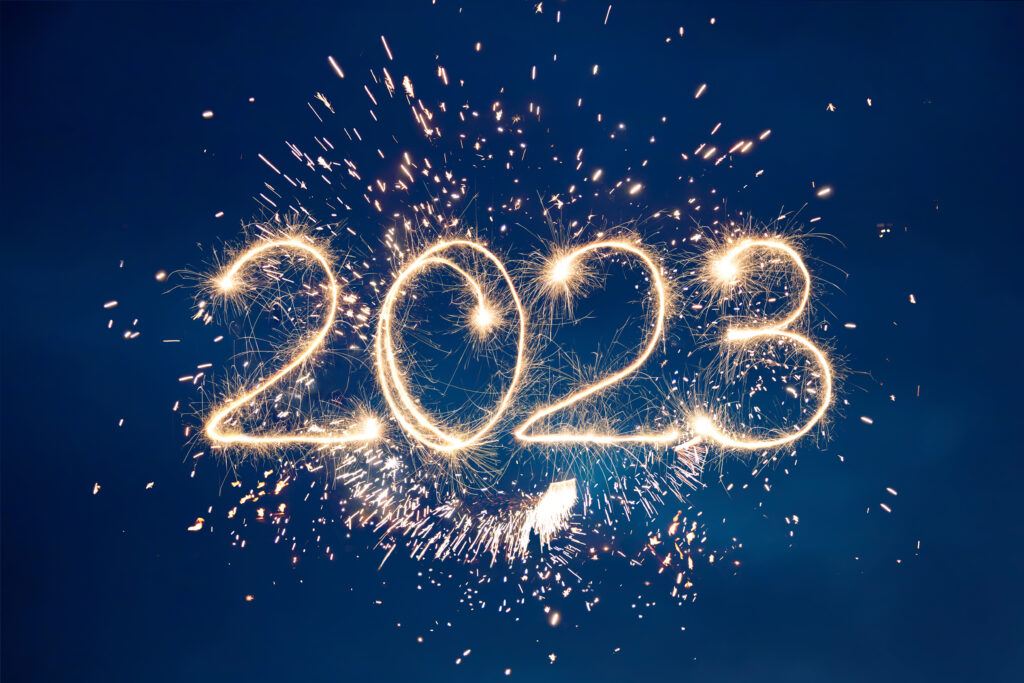 Bonne année 2023 ou Heureuse année 2023?