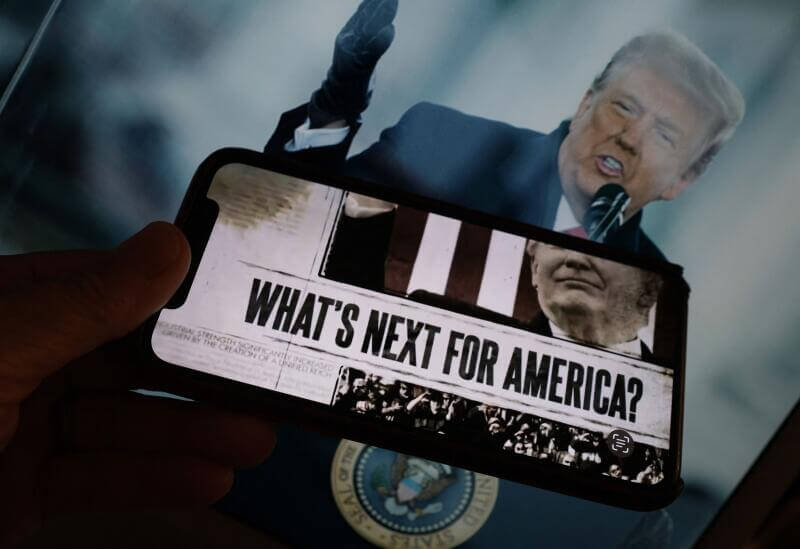 La campagne de Donald Trump critiquée pour une vidéo référençant un « Reich Unifié »