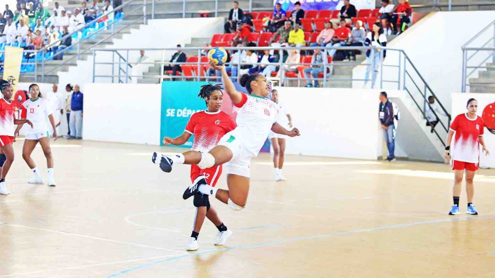 Handball aux Jeux des Îles 2023 : les Akio de Madagascar dominent le terrain