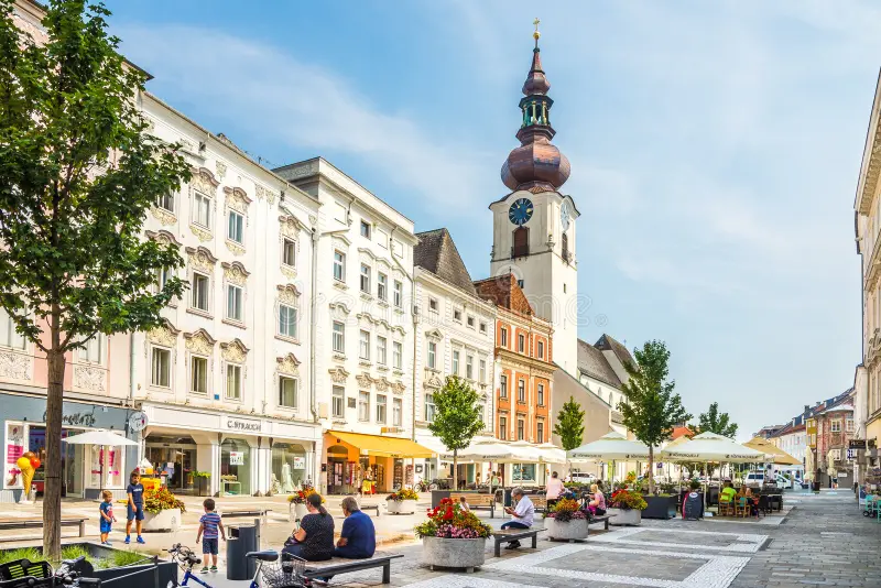 Wels, Autriche : sécurité dans une ville historique