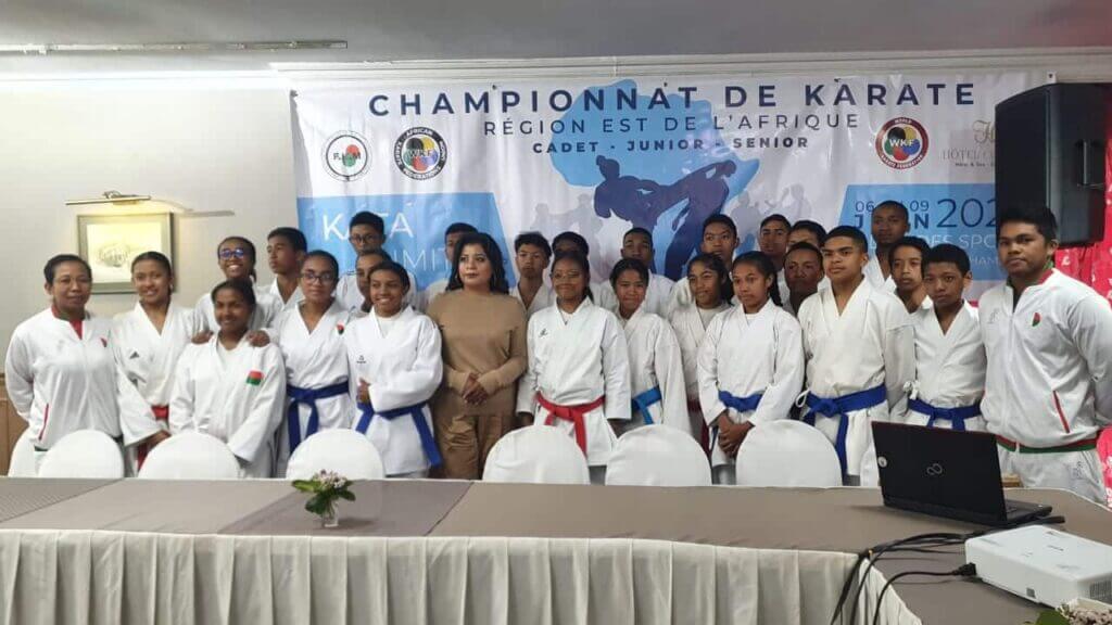 Karaté – Championnat d’Afrique de l’Est : Jessica Soary vise l’or