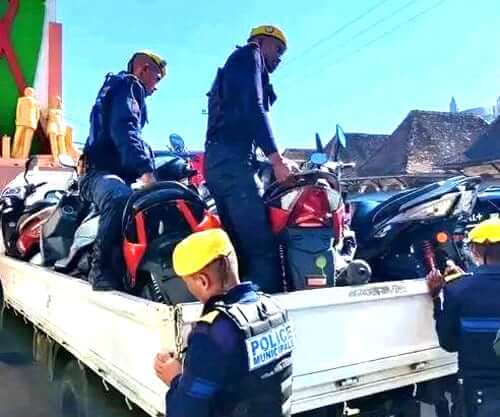 Contrôle routier : des centaines de deux-roues mises en fourrière