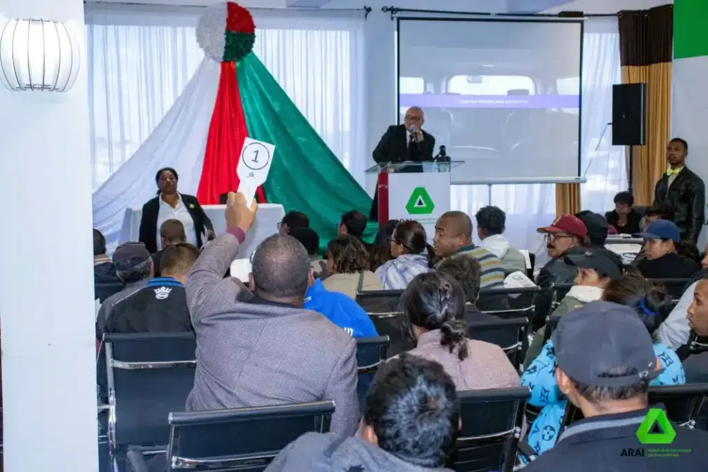 Première vente aux enchères publiques de l’année 2024 par l’ARAI à Antananarivo