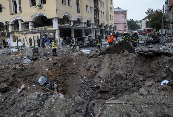 Trois blessés suite à un bombardement russe dans la région de Kharkiv