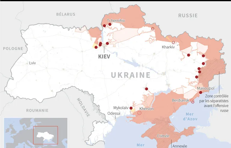 État des lieux : conflit en Ukraine