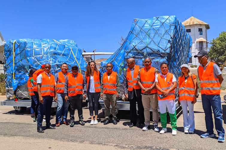 Livraison cruciale : les imprimés électoraux atteignent Madagascar