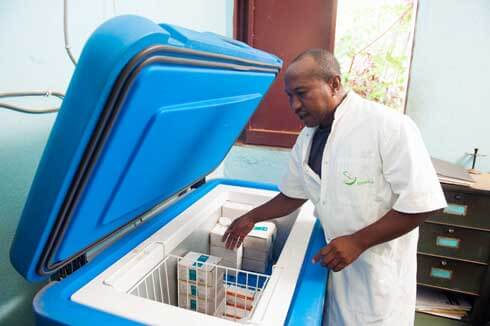 Conservation des vaccins : 88% des CSB utilisent des réfrigérateurs solaires