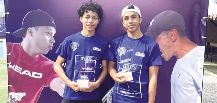 Triomphe au tournoi de Padel: Irianja et Mathis décrochent l’Or au MPP Tour 100