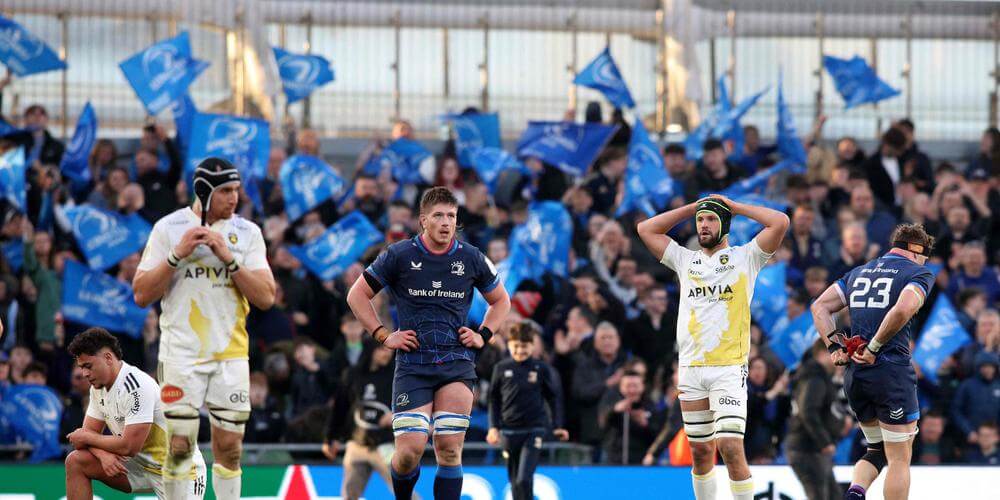 Le Stade Rochelais éliminé de la Champions Cup par le Leinster