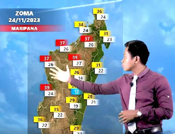 Augmentation des températures maximales : prévisions météorologiques pour la semaine