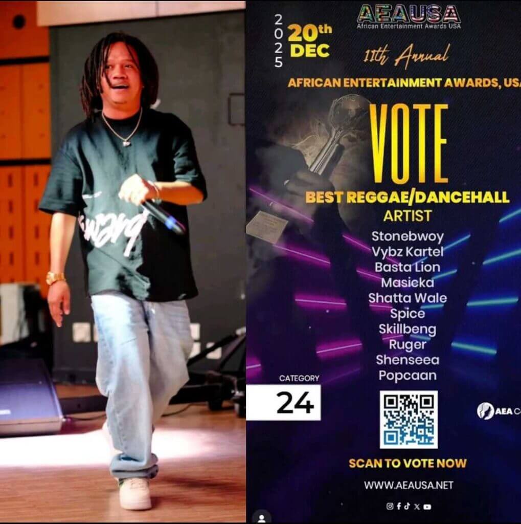 Basta Lion nommé aux African Entertainment Awards USA 2025 : une consécration internationale pour l’artiste malgache